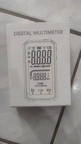 Multímetro Digital True RMS 6000 Contagens
