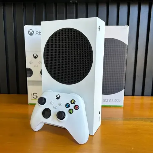 Xbox Series S Branco 512GB SSD Completo Na Caixa Original