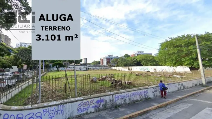 Terreno para alugar, 3101 m² por R$ 13.134,00/mês - Soledade - Recife/PE