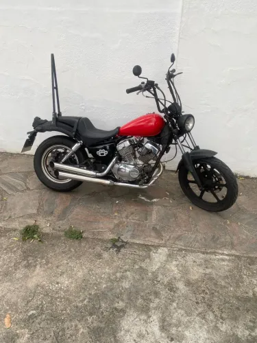 Dafra Kansas 250 custom abaixo da tabela