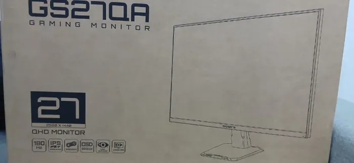 Monitor Gigabyte 27"IPS QuadHD 180hz