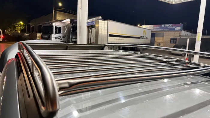 Bagageiro aço inox Spin todos os modelos