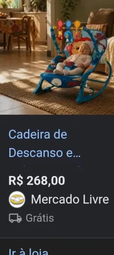 Cadeira De Descanso Bebe Musical Funtime Maxi Baby Até 18kgs
