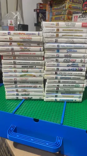 Jogos Nintendo 3DS Originais Coleção Leia