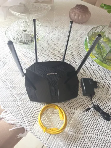 PRA SAIR LOGO!!! ROTEADOR MR70X MERCUSYS WIFI 6 AX 1800
