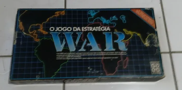 WAR - Jogo de Tabuleiro - Relíquia!