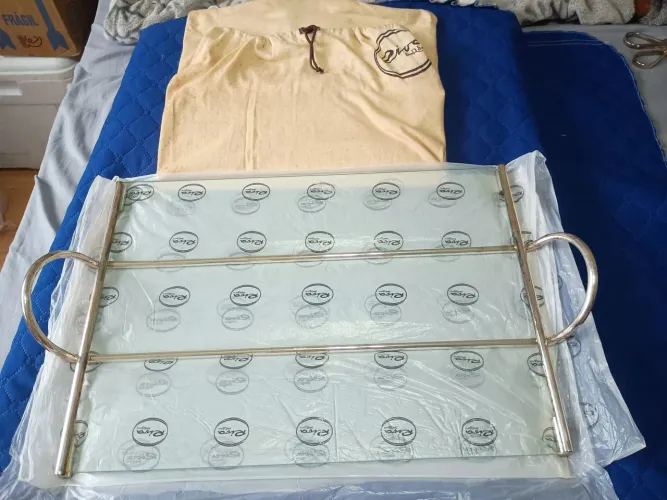 Bandeja Marca RIVA série Silver Special antiga 