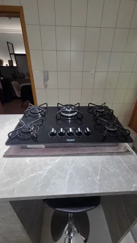 Cooktop 5 bocas Consul com Quadrichama 