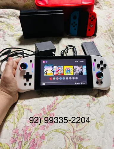 Nintendo Switch desbloqueado - Na Tv e Portátil