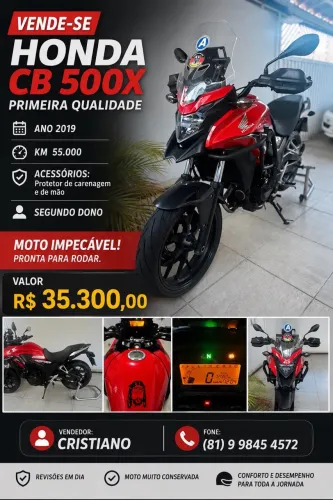 Moto Honda CB 500 