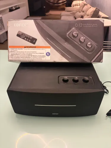 Caixa de som Bluetooth 70W RMS EDIFIER D12