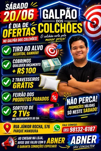 GALPÃO DOS COLCHÕES (VENDEDOR ABNER)