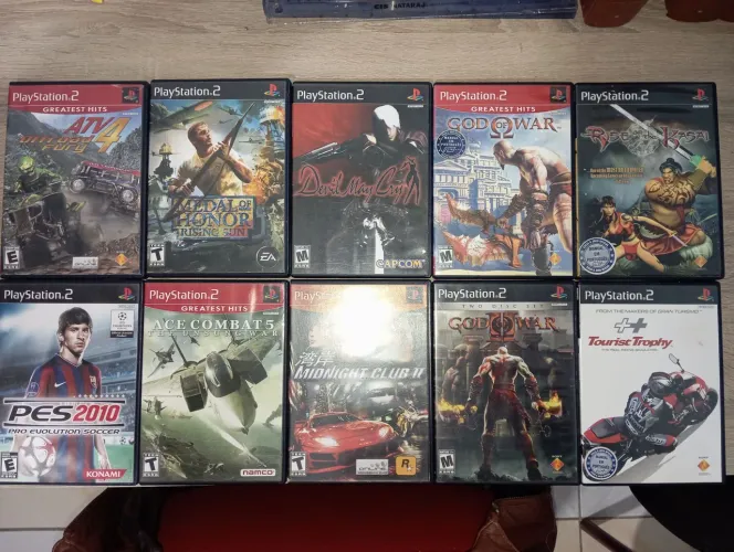 10 jogos de PS2