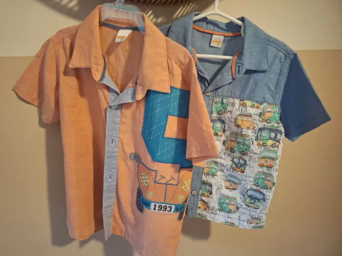 Camisas Alphabeto menino tam 3 - 2 peças - excelente estado