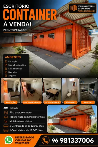 Escritório container 