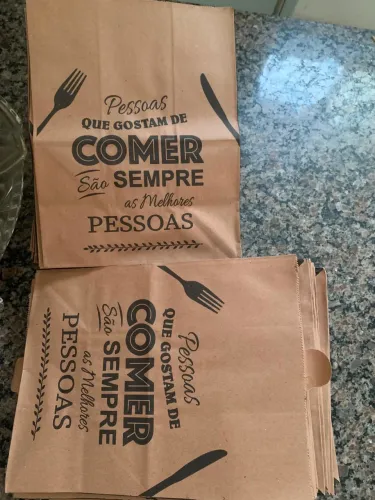 Embalagem de lanches
