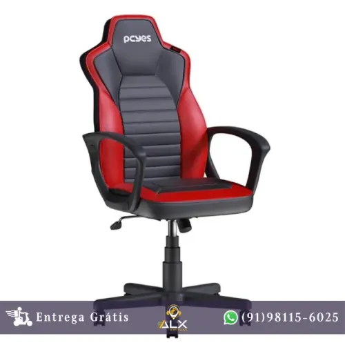 Cadeira Gamer Mad Racer Sti Turbo Red Magma - Mrstir10vl Pc Yes *ENTREGA GRÁTIS*