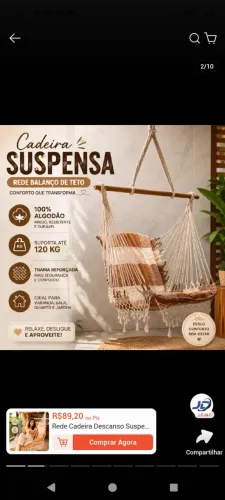 Cadeira de balanço 