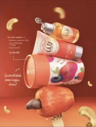 Kit Caju Viagem (Perfume e Hidratante Firmador) - L'OCCITANE AU BRÉSIL