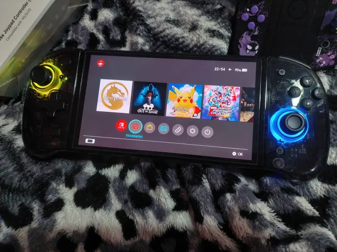 Joycon Joy-cons com RGB para Nintendo switch