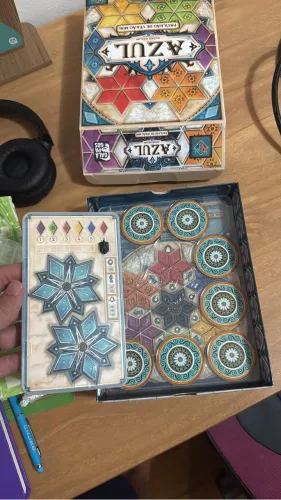 Azul Mini pavilhão de verão Boardgame