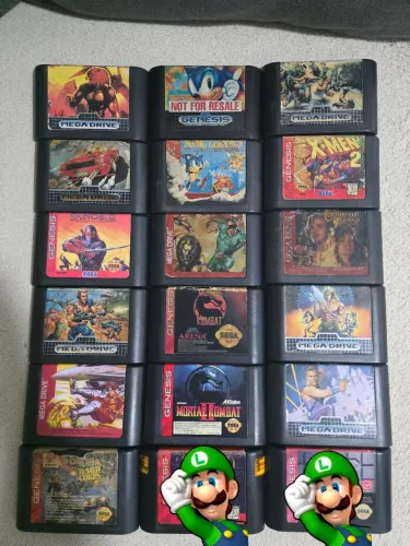 Jogos de Mega Drive Originais