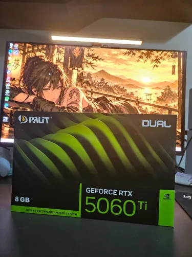 RTX 5060 Ti 8GB Palit - Com Nota Fiscal Apenas Aberta Para Testes (NAO FAÇO TROCAS)