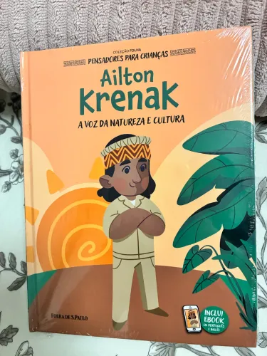 Coleção Folha - Pensadores Para Crianças - Ailton Krenak  