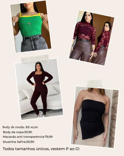 Body de renda