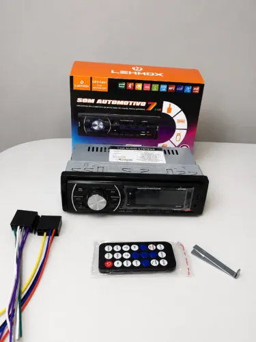 Som Automotivo Lehmox ? Bluetooth, USB e 7 Cores