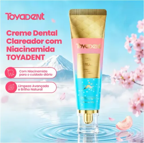 Creme Dental Toyadent Niacinamida Original Tons Inrregulares