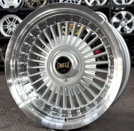 Rodas aro 17 Emitz Silver Furação 4x100 5x100
