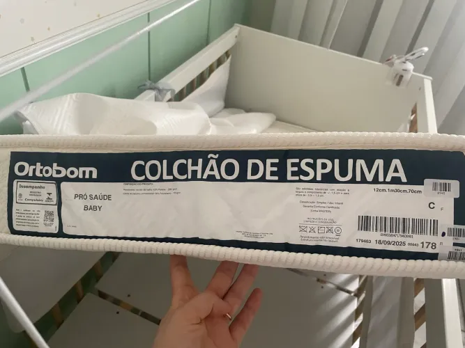 Vendo colchão Ortobom Pró Baby