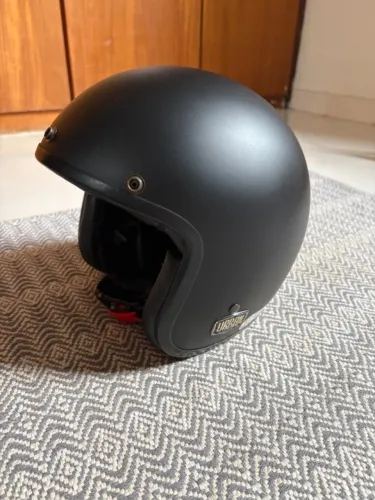 Capacete URBAN Tracer Black Matte + Viseira Bolha