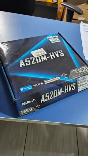 Placa mãe ASROCK A520M nunca usada