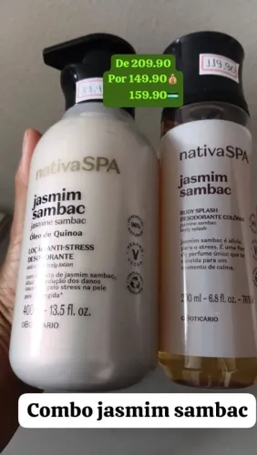 Kit presente jasmim sambac