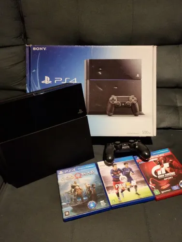 VENDO/TROCO PS4 FAT 50GB