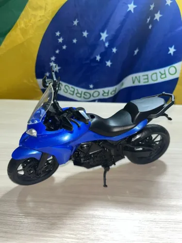 Moto de Brinquedo Azul 