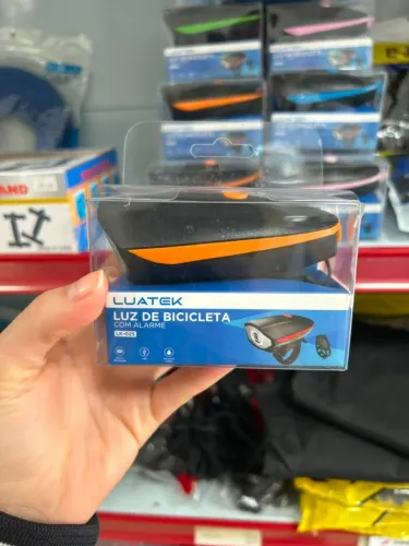 Farol LED com Buzina para bicicleta Ciclistas