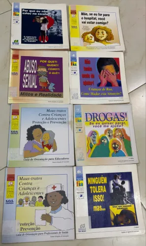 Kit 8 Livros sobre Direitos da Criança e do Adolescente - Proteção e Prevenção