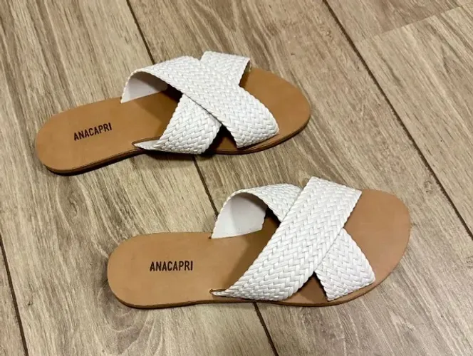 Rasteira Anacapri com Strass - Tamanho 37 - Elegante e Confortável