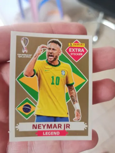 Figurinha legendária do Neymar