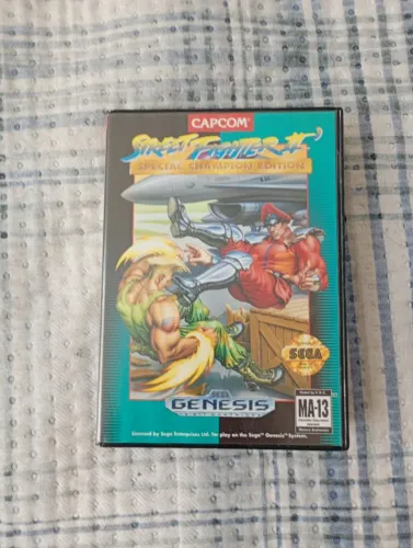 Street fighter Special Edition Mega Drive.