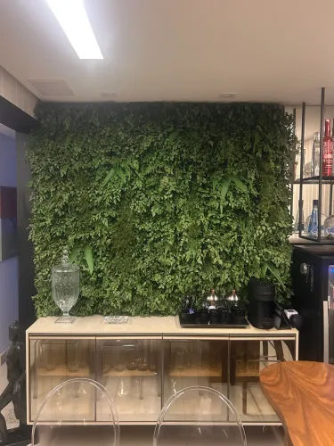 Painel Jardim Vertical Natural Desidratado 1,80 x 1,58 m