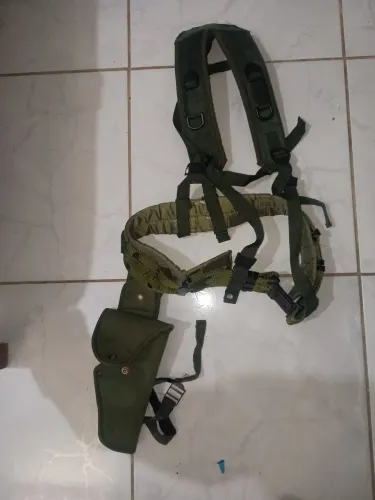 Cinto com suspensório Militar 