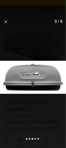 Maleiro Bagageiro Sportrack Jetbag Conquest 370l