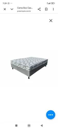Cama Box Casal D45 com 15cm de Espuma - Bonaflex