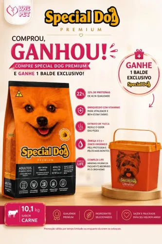 Special Dog raças pequenas com brinde
