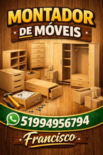 PROCURANDO UM MONTADOR DE MÓVEIS?