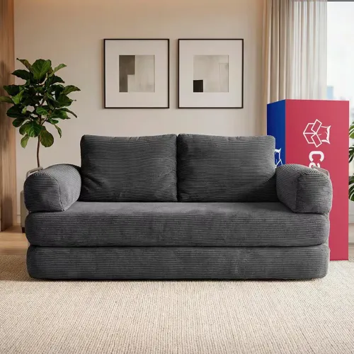 Sofá Cama3 lugares smart Box 1.88m ( Cama Inbox)